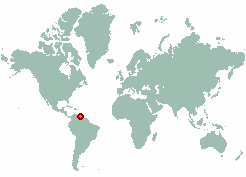 Penal/Debe in world map